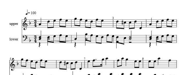 Traditioner af Swenska Folk-Dansar, 1st part, nr 27