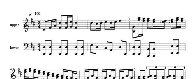 Traditioner af Swenska Folk-Dansar, 2nd part, nr 30