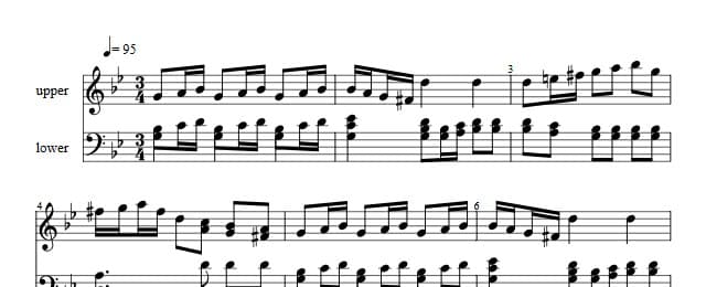 Traditioner af Swenska Folk-Dansar, 3rd part, nr 2