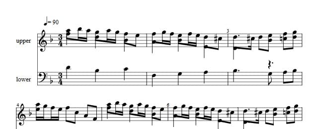 Traditioner af Swenska Folk-Dansar, 3rd part, nr 3